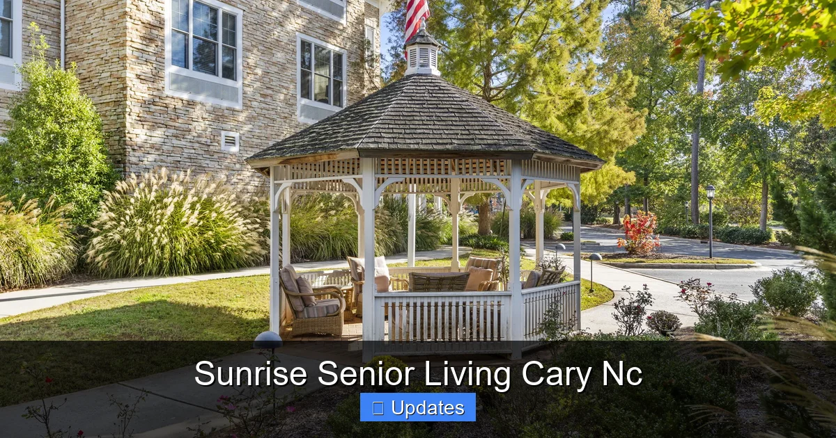 Sunrise Senior Living Cary Nc