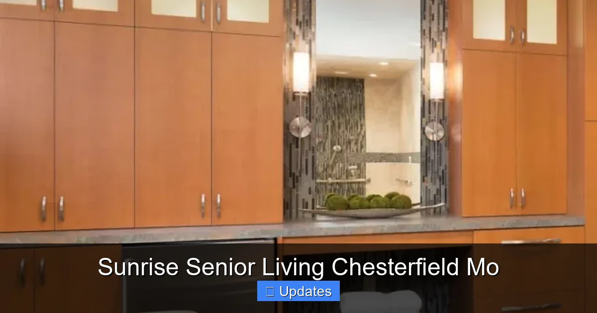 Sunrise Senior Living Chesterfield Mo