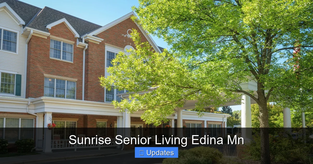 Sunrise Senior Living Edina Mn