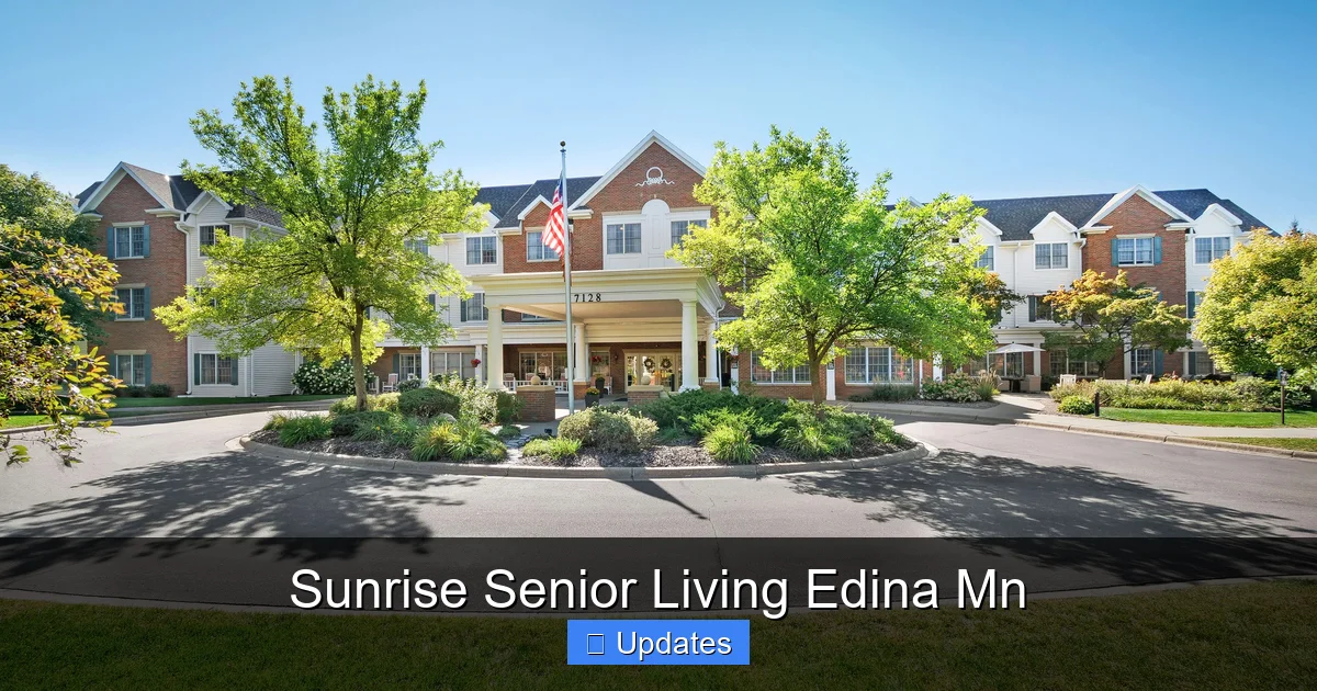 Sunrise Senior Living Edina Mn