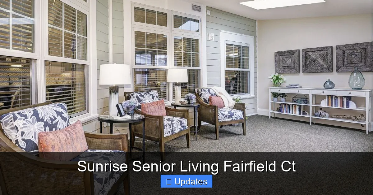 Sunrise Senior Living Fairfield Ct