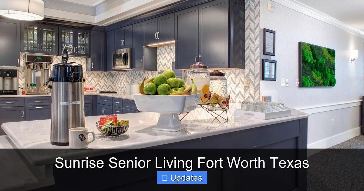Sunrise Senior Living Fort Worth Texas