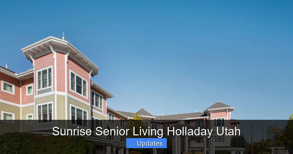 Sunrise Senior Living Holladay Utah