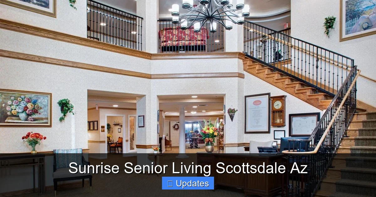 Sunrise Senior Living Scottsdale Az