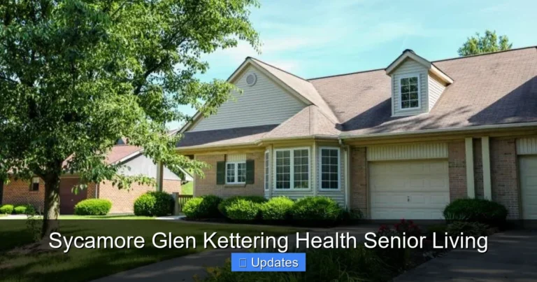 Sycamore Glen Kettering Health Senior Living
