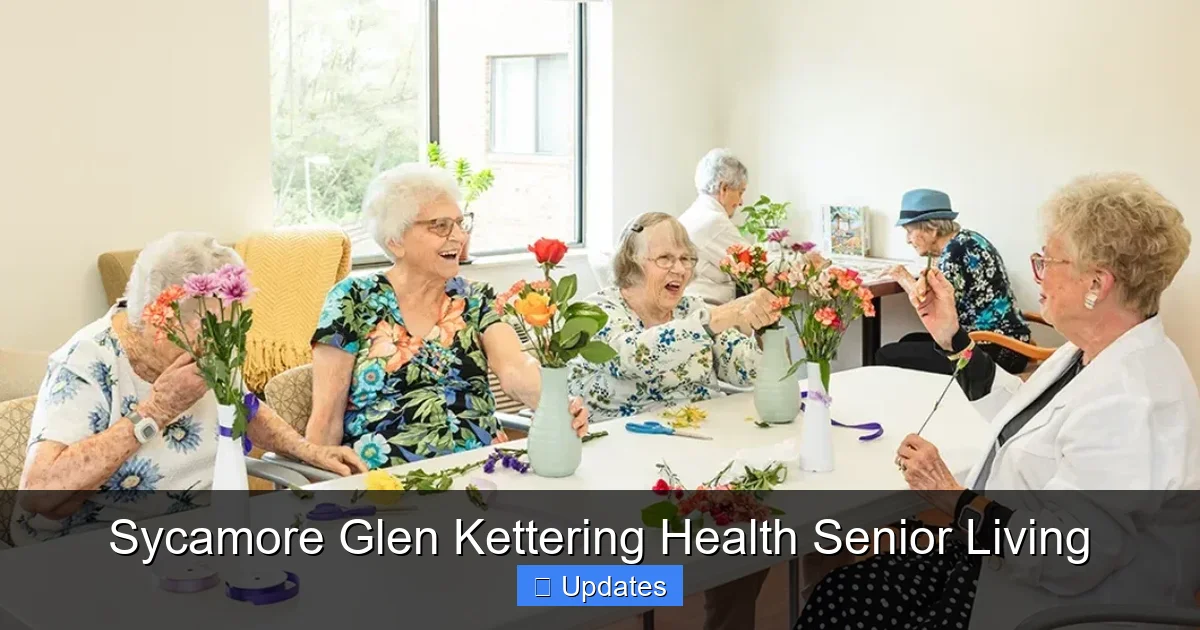 Sycamore Glen Kettering Health Senior Living