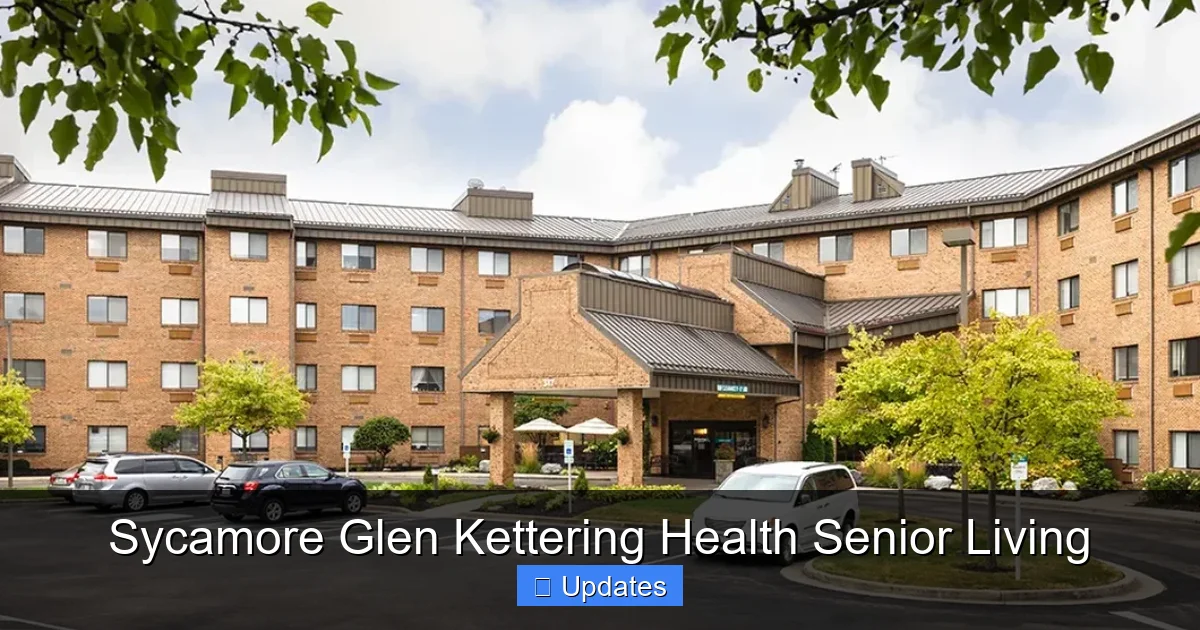 Sycamore Glen Kettering Health Senior Living