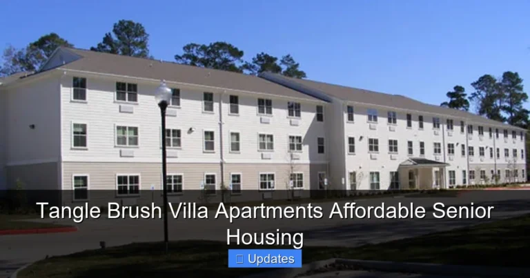 Tangle Brush Villa Apartments Affordable Senior Housing