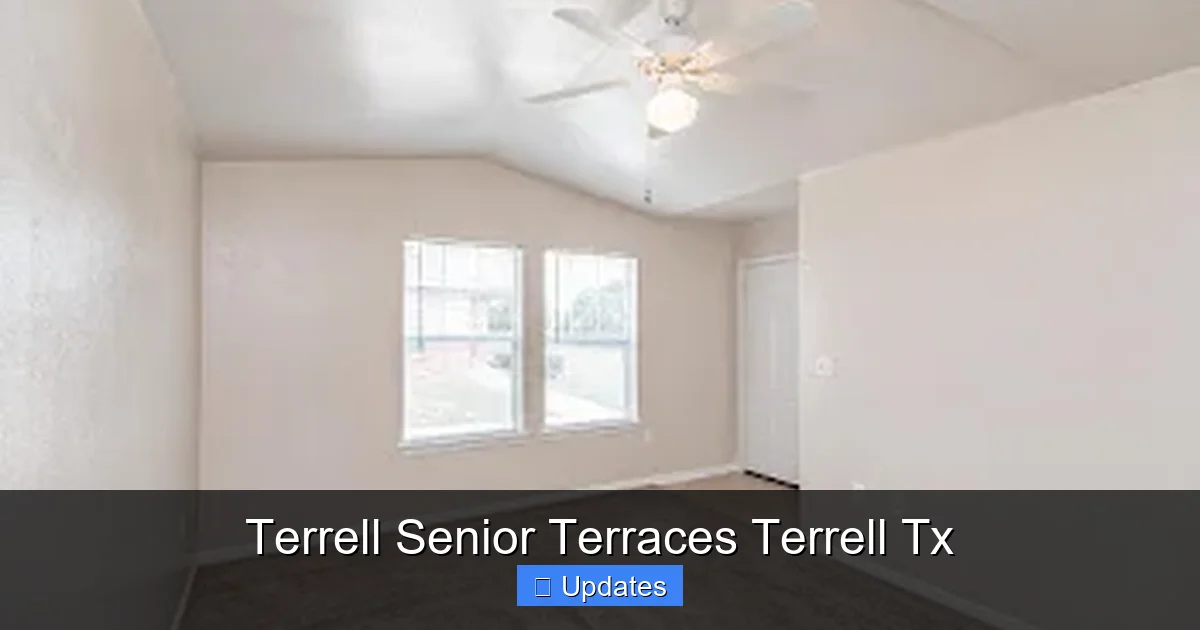 Terrell Senior Terraces Terrell Tx