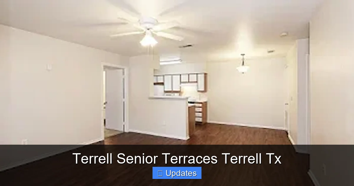 Terrell Senior Terraces Terrell Tx