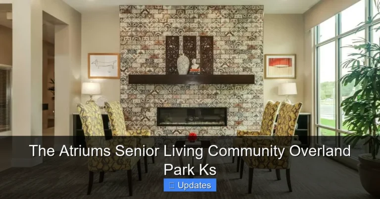 The Atriums Senior Living Community Overland Park Ks