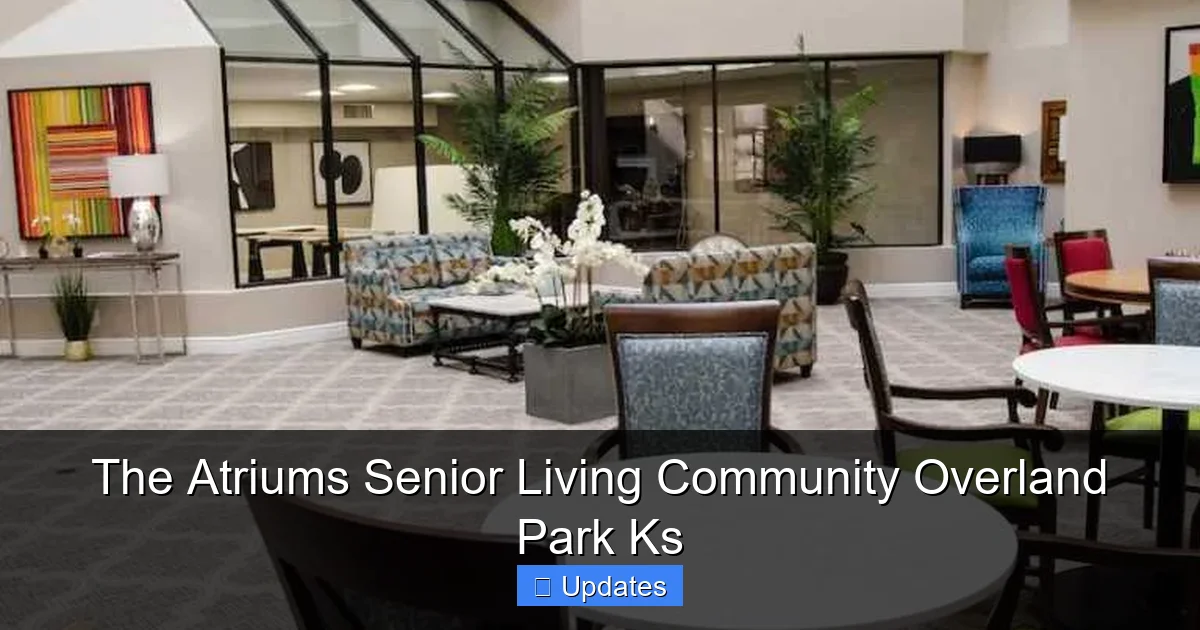The Atriums Senior Living Community Overland Park Ks