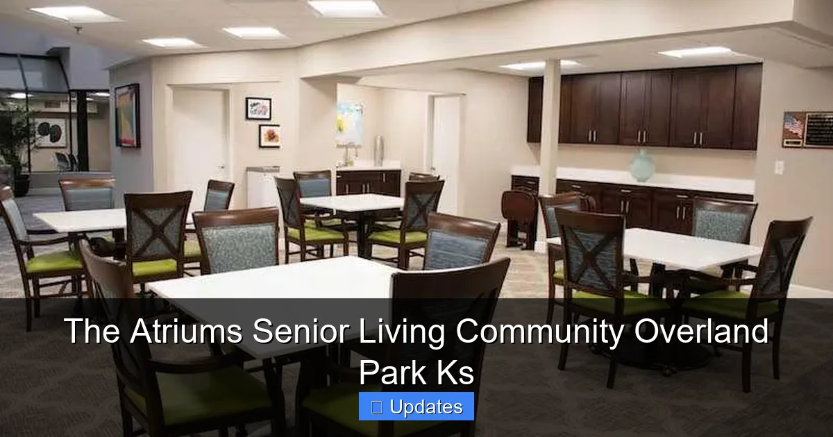 The Atriums Senior Living Community Overland Park Ks