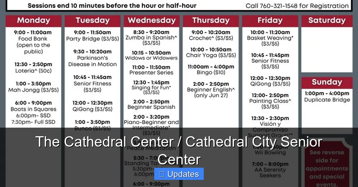 The Cathedral Center / Cathedral City Senior Center