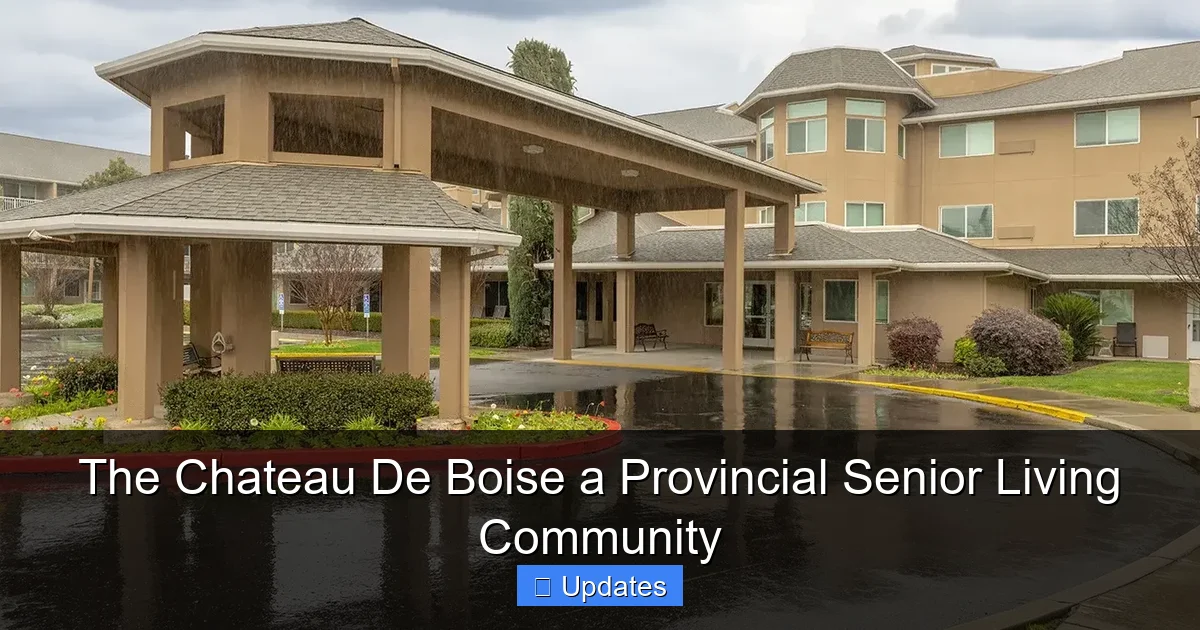 The Chateau De Boise a Provincial Senior Living Community
