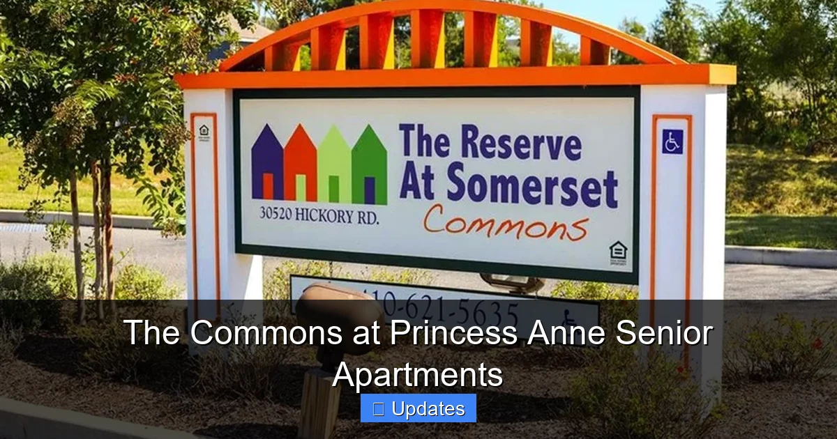 The Commons at Princess Anne Senior Apartments