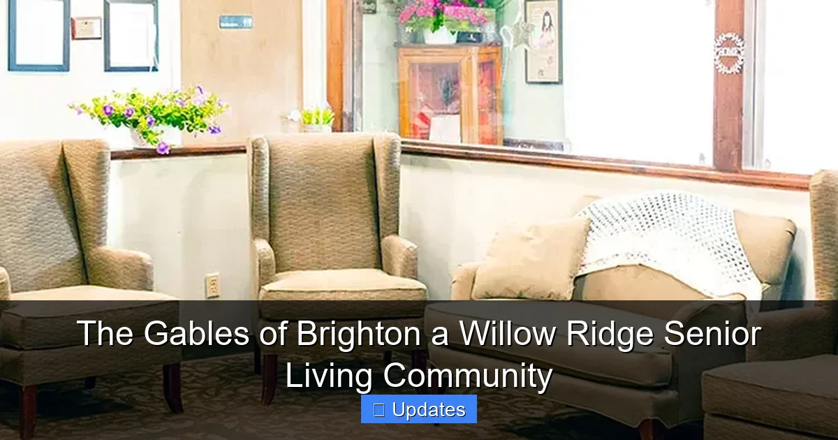 The Gables of Brighton a Willow Ridge Senior Living Community