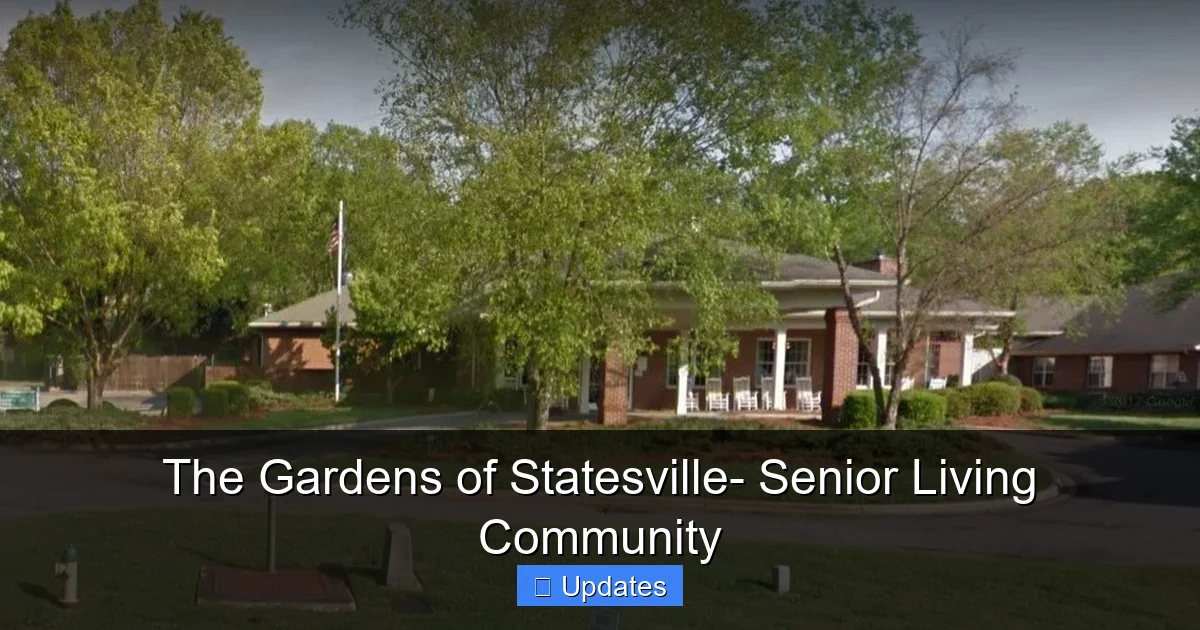 The Gardens of Statesville- Senior Living Community
