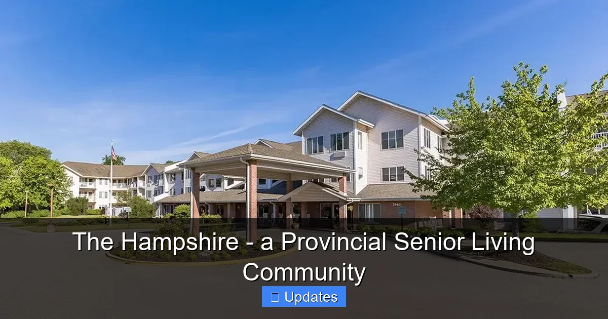 The Hampshire - a Provincial Senior Living Community