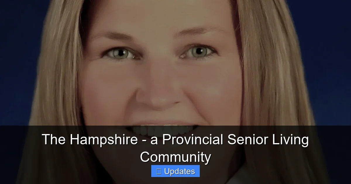 The Hampshire - a Provincial Senior Living Community