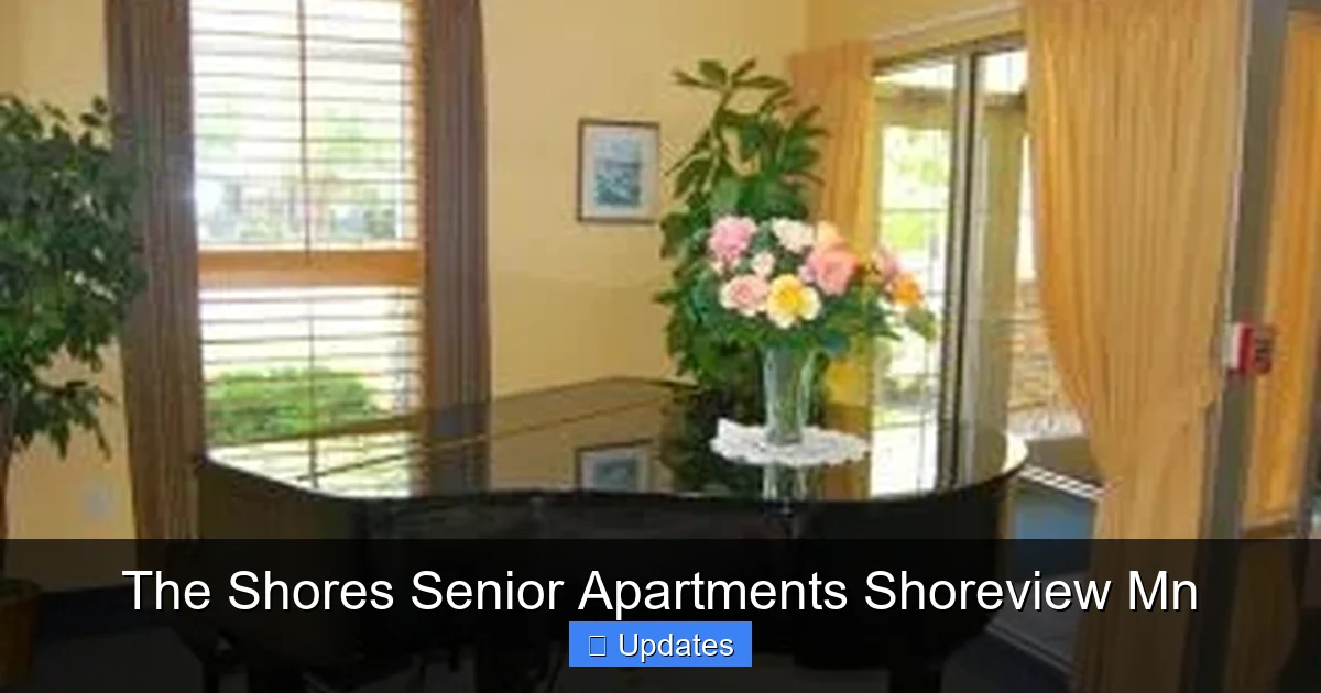 The Shores Senior Apartments Shoreview Mn