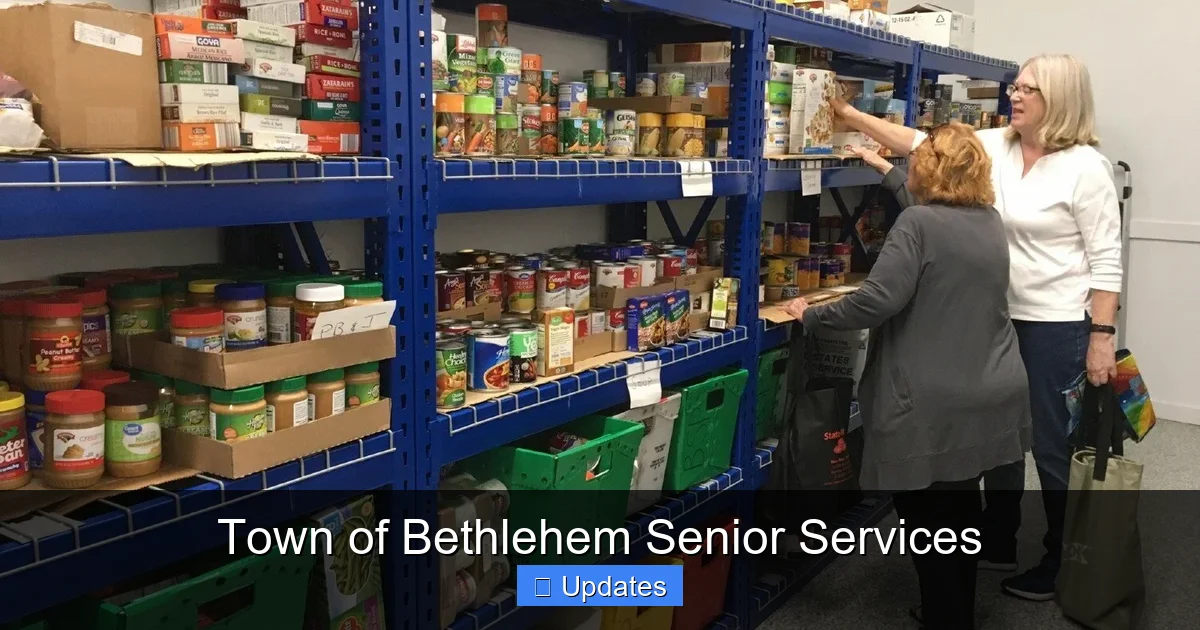 Town of Bethlehem Senior Services