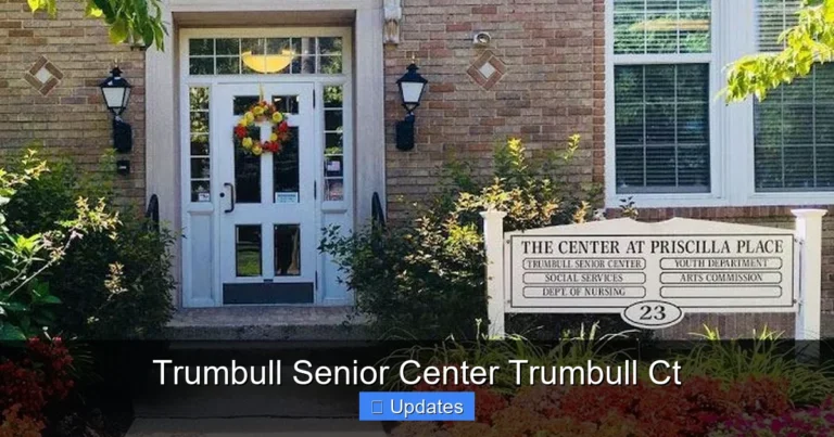 Trumbull Senior Center Trumbull Ct