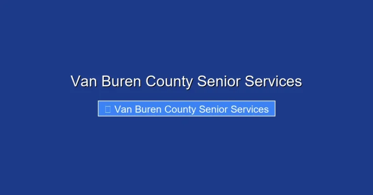 Van Buren County Senior Services