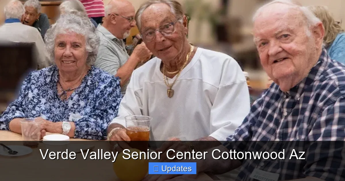Verde Valley Senior Center Cottonwood Az