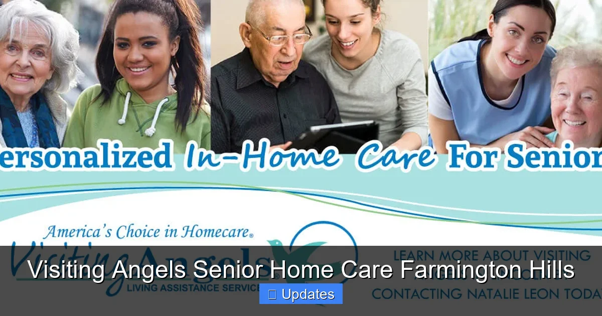 Visiting Angels Senior Home Care Farmington Hills