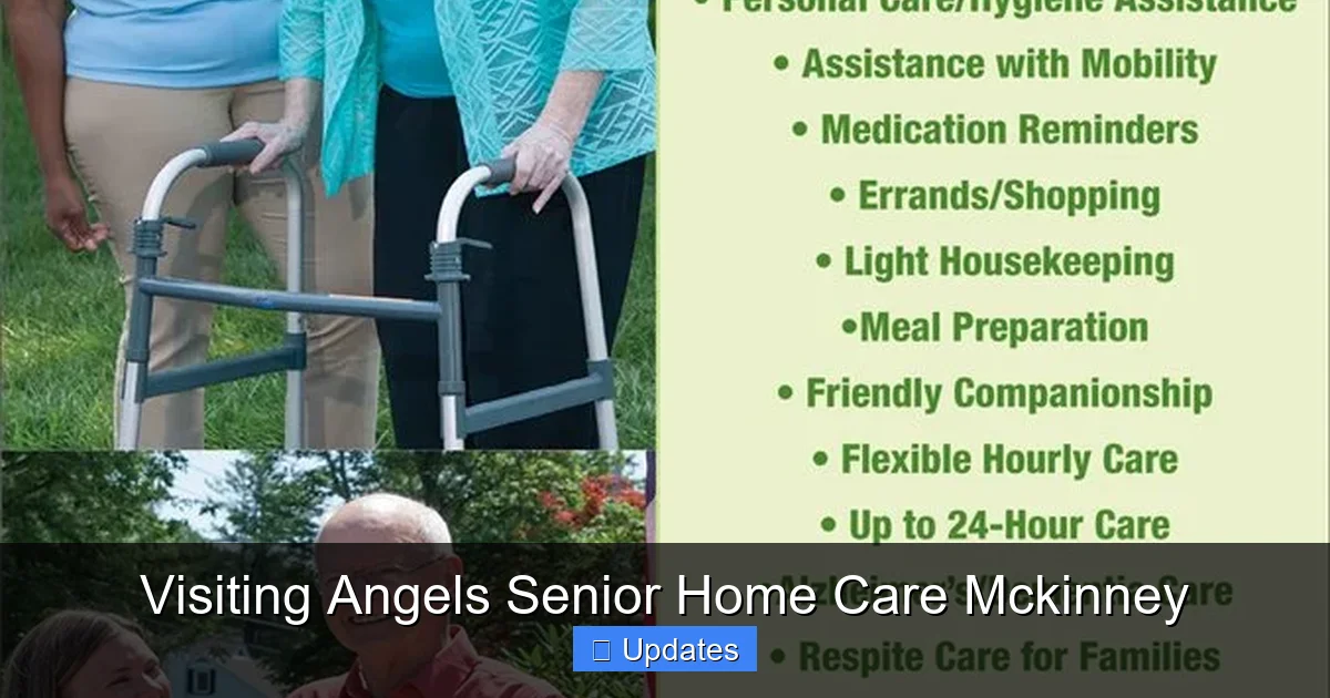 Visiting Angels Senior Home Care Mckinney