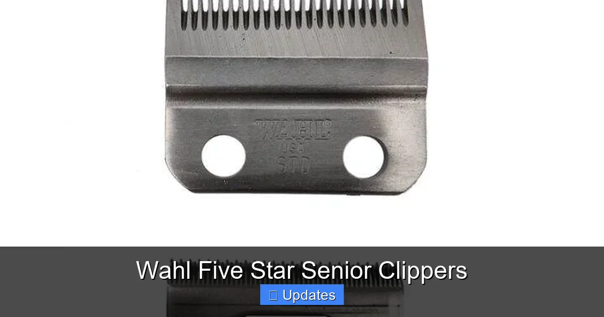 Wahl Five Star Senior Clippers