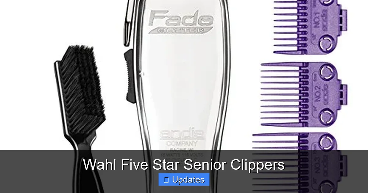 Wahl Five Star Senior Clippers