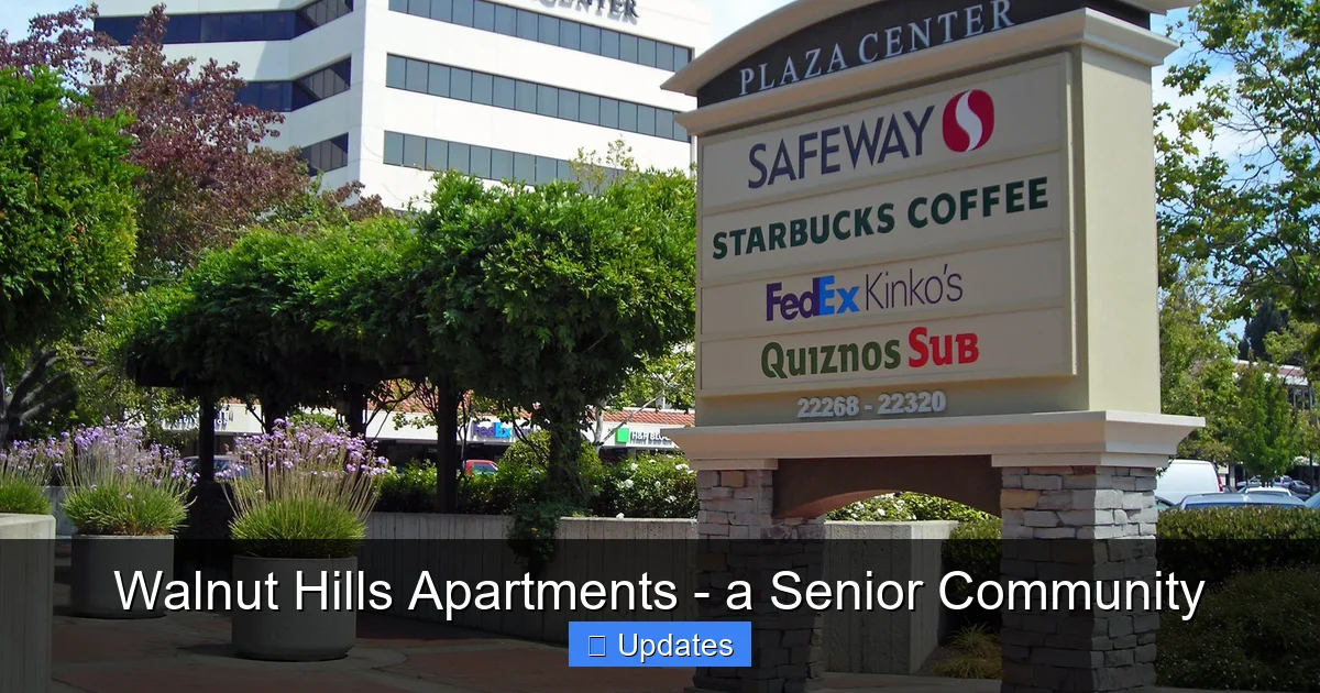 Walnut Hills Apartments - a Senior Community