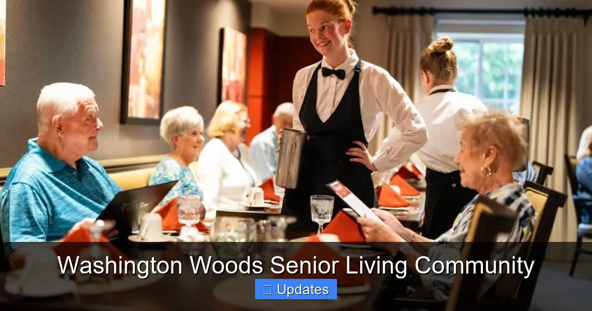 Washington Woods Senior Living Community