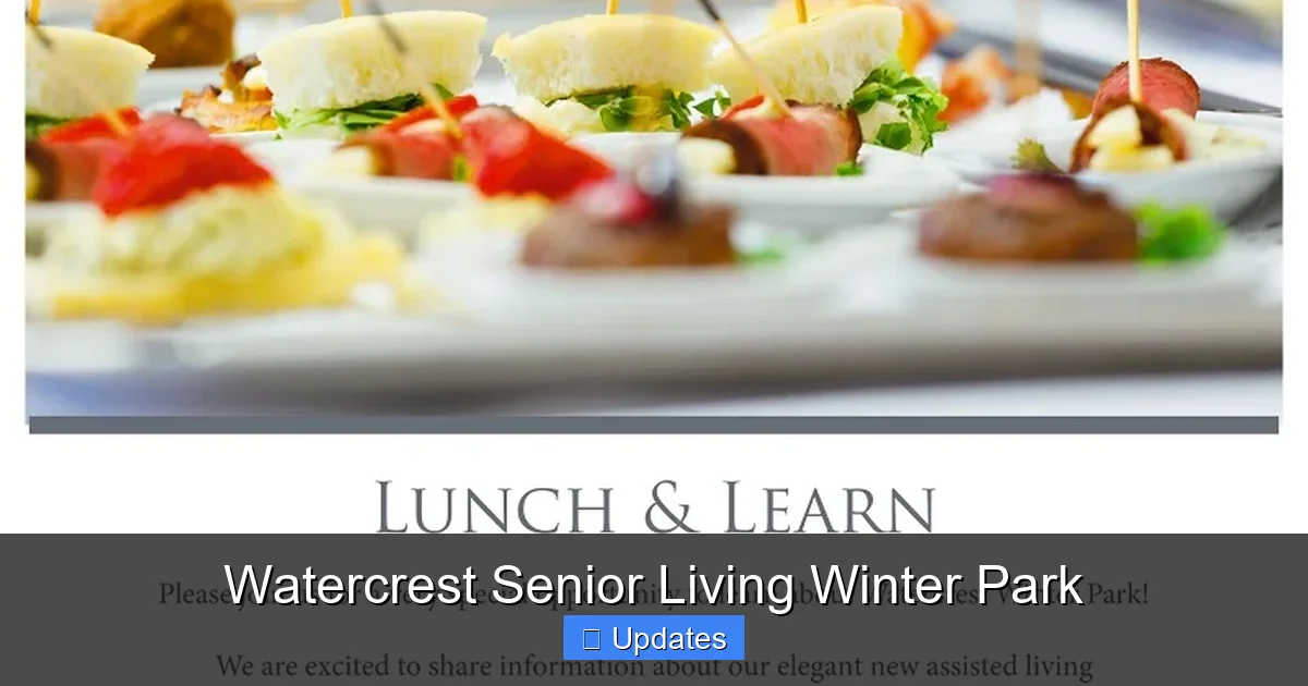 Watercrest Senior Living Winter Park