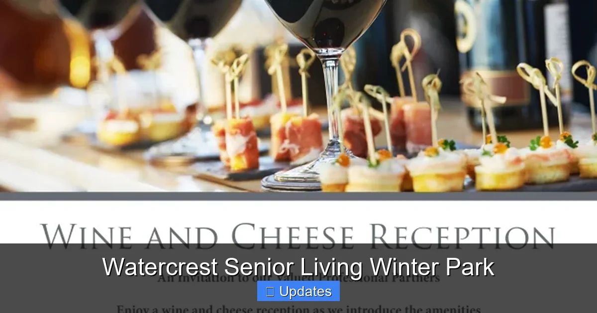 Watercrest Senior Living Winter Park
