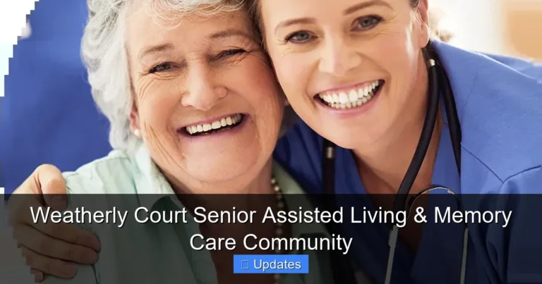 Weatherly Court Senior Assisted Living & Memory Care Community
