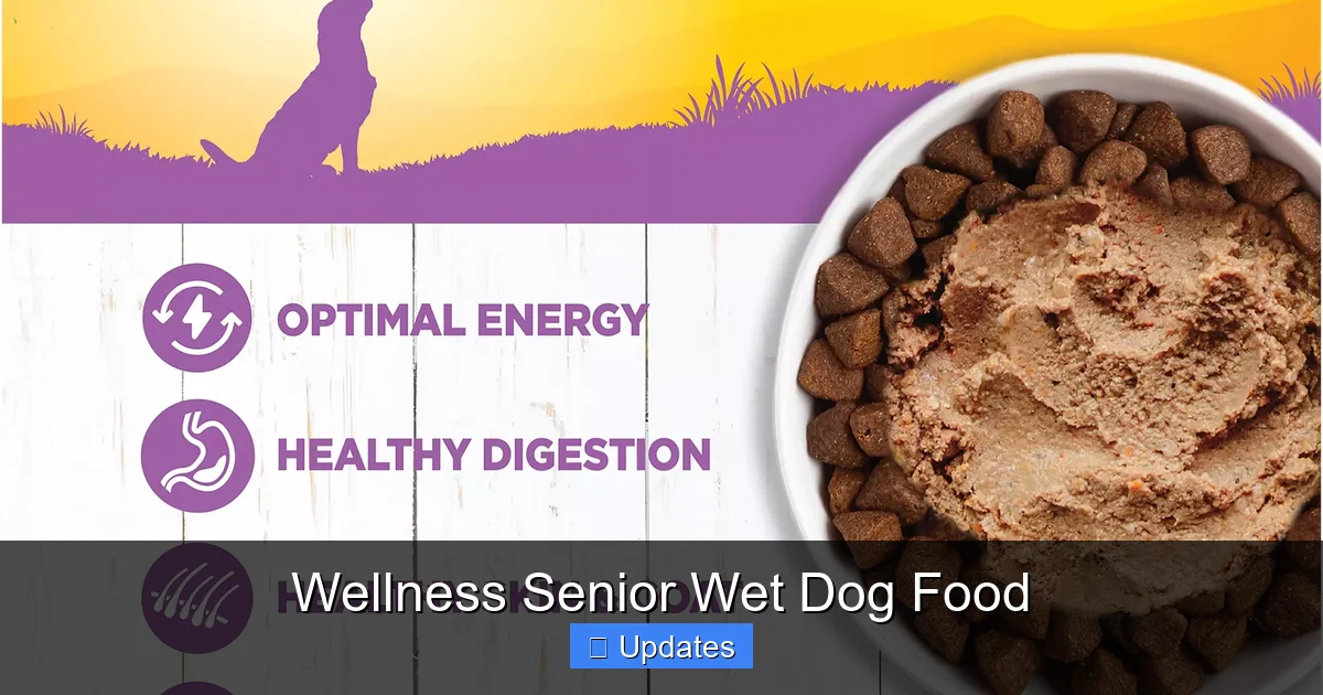 Wellness Senior Wet Dog Food