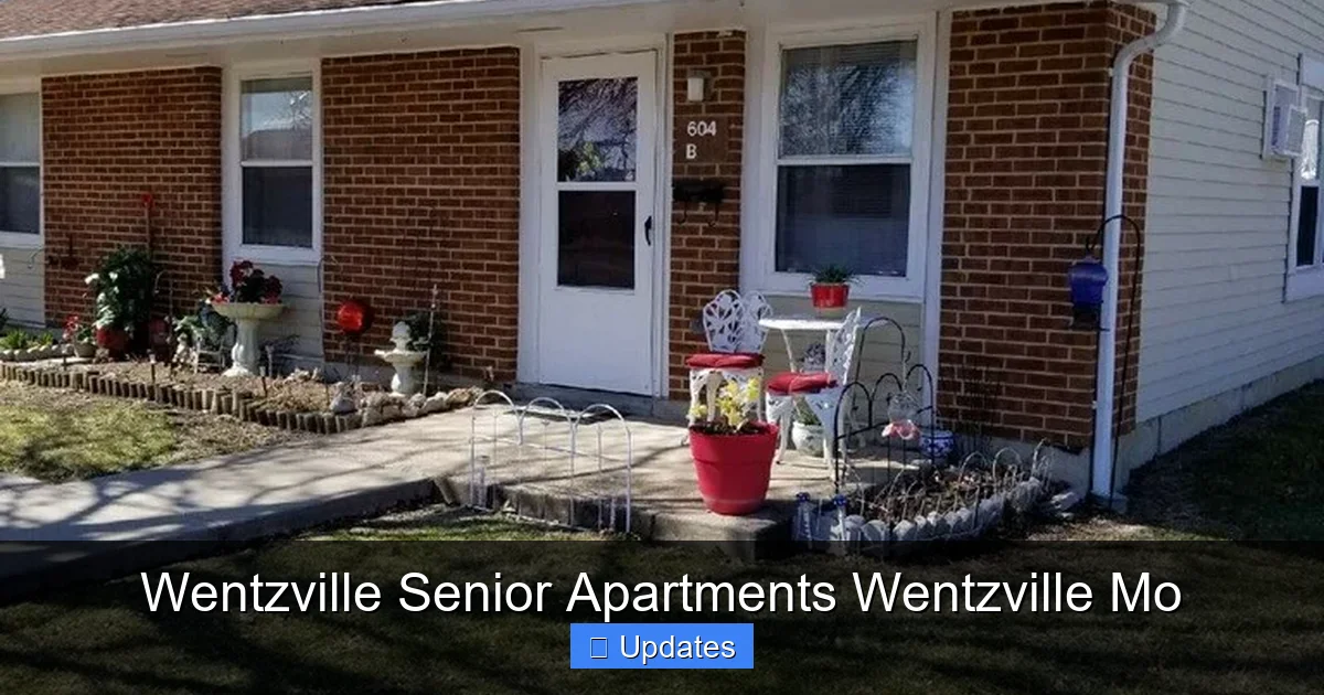 Wentzville Senior Apartments Wentzville Mo
