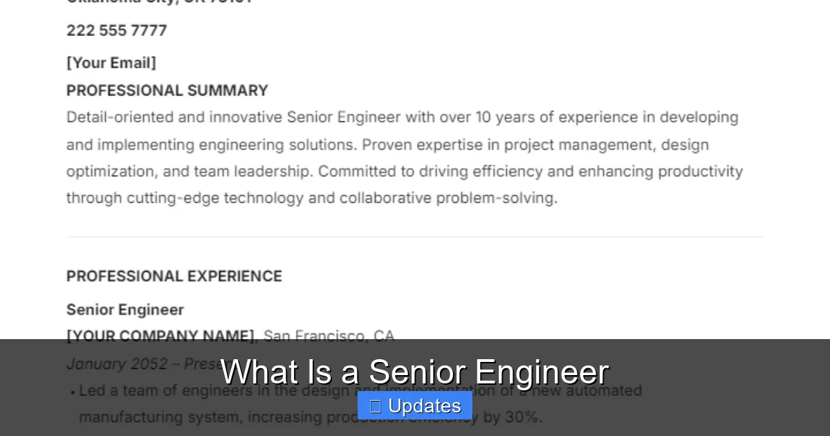 What Is a Senior Engineer - SeniorsProTalk