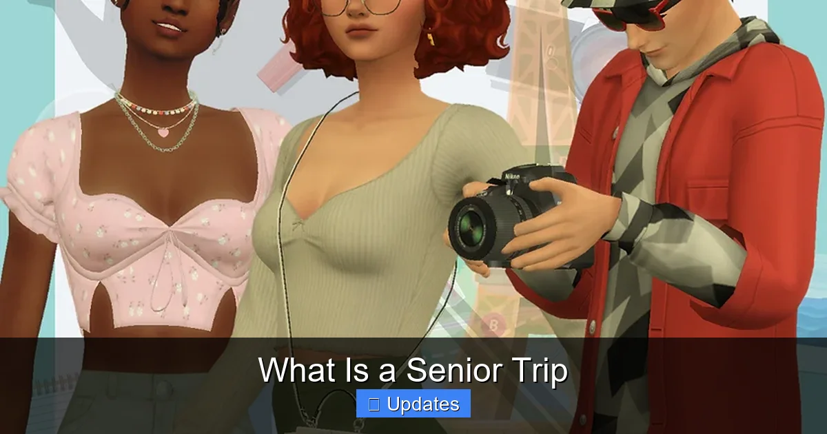 What Is a Senior Trip