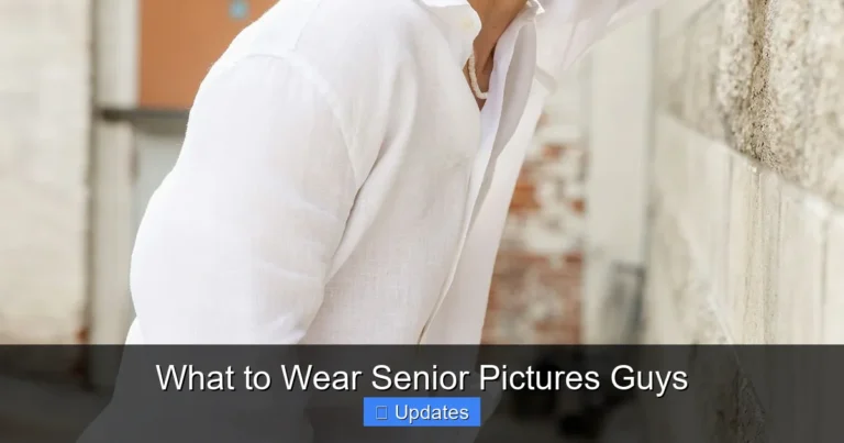 What to Wear Senior Pictures Guys
