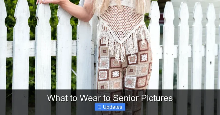 What to Wear to Senior Pictures