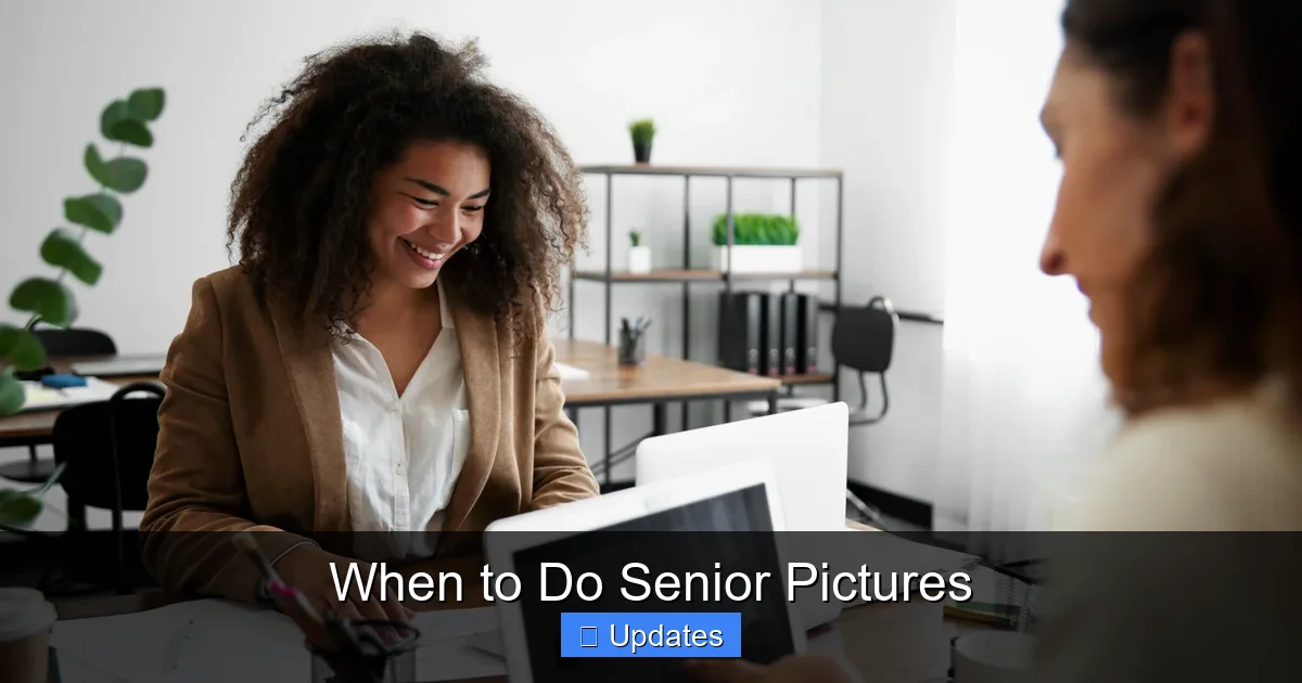 When to Do Senior Pictures