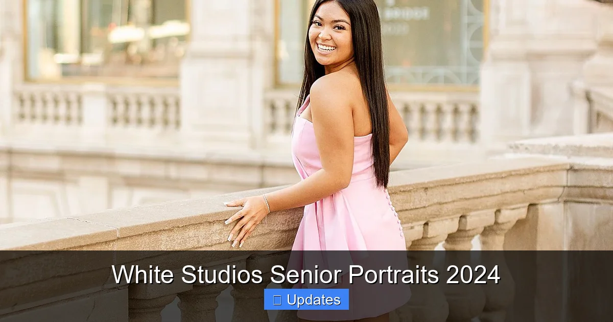White Studios Senior Portraits 2024