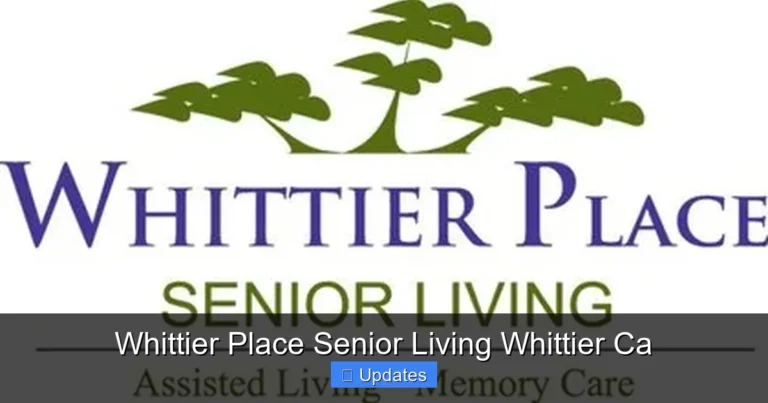 Whittier Place Senior Living Whittier Ca