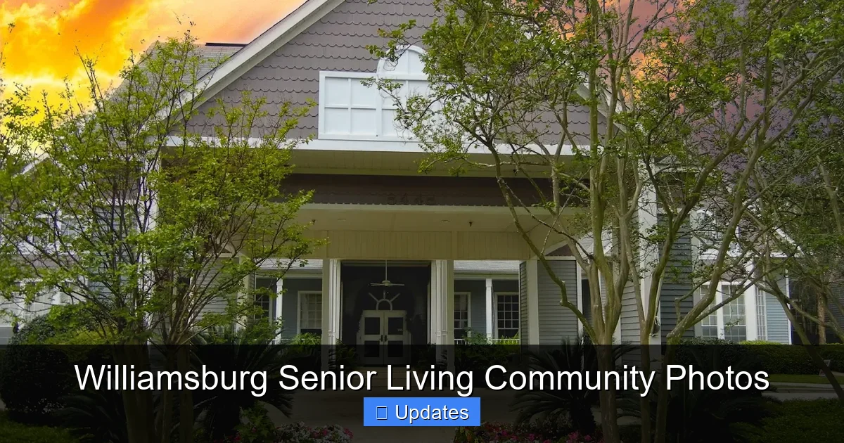 Williamsburg Senior Living Community Photos