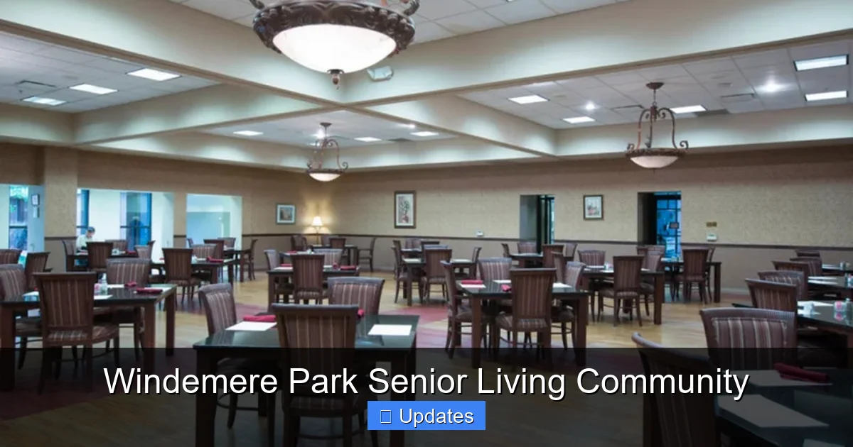 Windemere Park Senior Living Community