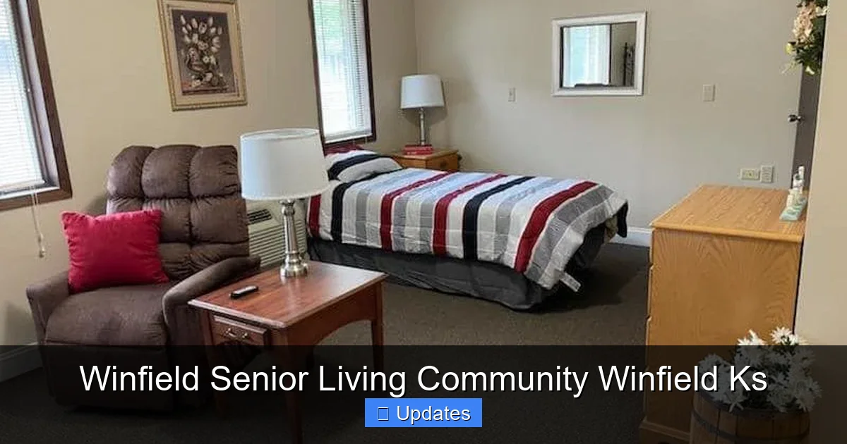Winfield Senior Living Community Winfield Ks